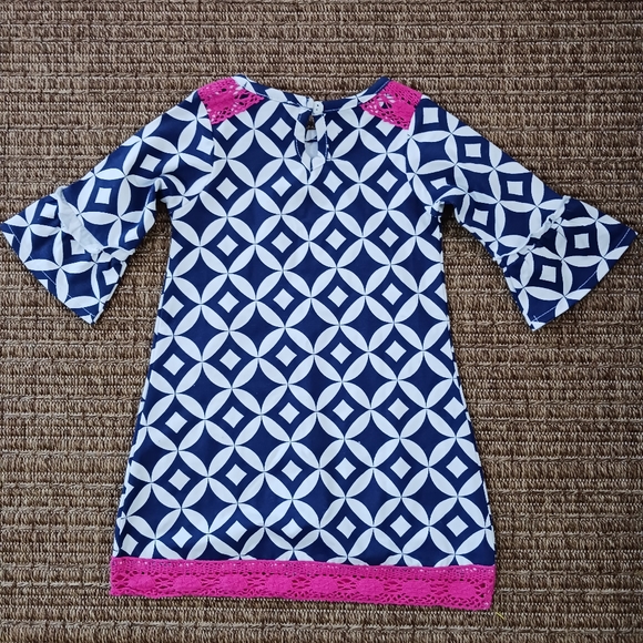 NWOT Girls Counting Daisies Owl Dress Size 2T - Picture 2 of 3